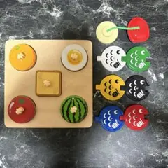 まるちゃんパズル いろのさかなつりセット こどもちゃれんじベビー