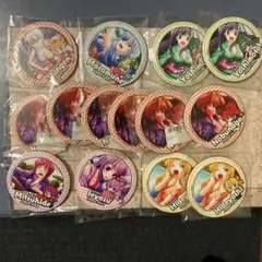 戦国乙女　レザーコースターセット