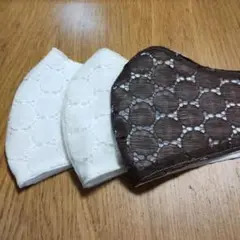 ★送料込インナーマスク大人メンズより大きめサイズ3枚セット⑥