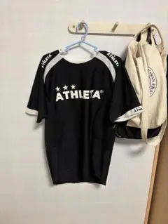 ATHLETA ブラック サッカーウェア Lサイズ