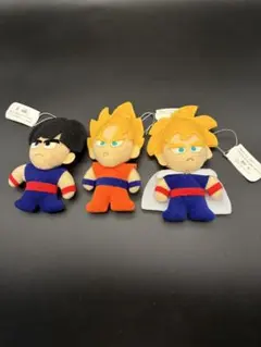 ドラゴンボール フェルト製　ぬいぐるみ　3種セット　当時　1993