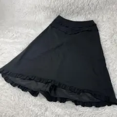 ⭐️JILL STUART フレアスカート　Sサイズ　ブラック