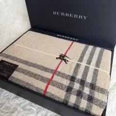 未使用✨BURBERRY バーバリー 西川産業 ノバチェック　タオルケット 寝具