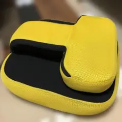 イエロー ブラック メッシュ ゲーミングチェア