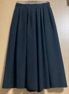 エムプルミエ　ブラック　ガウチョパンツ　上品
