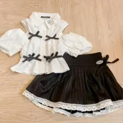 by LOViT シャツ　スカパン　セット