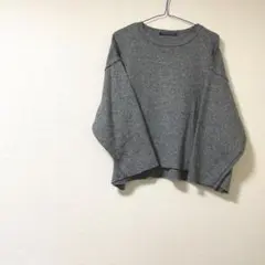 HONEYSUCKLE ROSE ハニーサックルローズ ニット セーター グレー