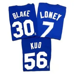 MLB ドジャース 名選手 Tシャツ Mサイズ 3枚セット