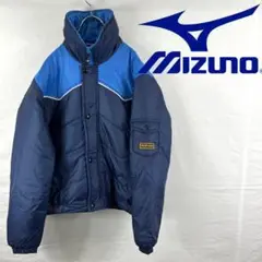 【冬物セール】MIZUNO スキーウェア スノボ 袖ロゴ ネイビー M