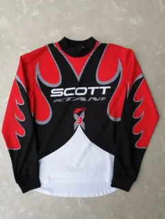イタリア製 SCOTT サイクリングウェア 長袖 Sサイズ ロードバイク