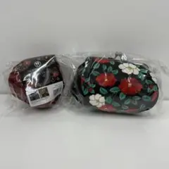 京都くろちく お手玉エコバッグ椿(赤)お手玉エコバッグ がまぐちポーチ セット