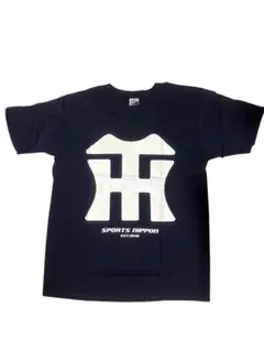 新品未使用　希少　スポニチ　タイガースロゴTシャツ　紺色