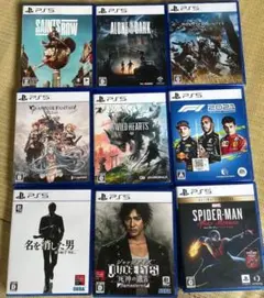 PS4/PS5 ゲームソフト コレクション　17本　まとめて