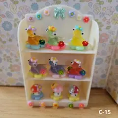 ミニチュア★キョロキョロおめめのトカゲちゃん★おもちゃ棚★ハンドメイド★きのこ