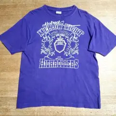 ⭐️在庫大処分sale⭐️CINEMA　グラフィックTシャツ　半袖　パープル　M