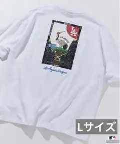【別注】 MLB公式 ドジャース FREAK’S STORE花札プリントTシャツ