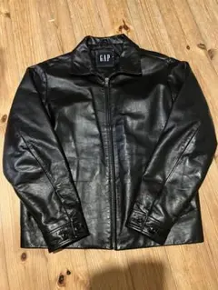 オールドギャップ　レザージャケット　ブラック　S