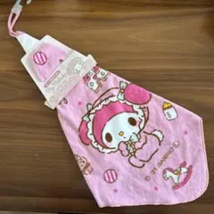【新品】ループ付きタオル⭐︎マイメロディ　保育園　幼稚園　入園　サンリオ