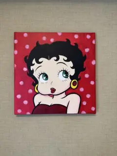 ベティ・ブープ アクリル絵画