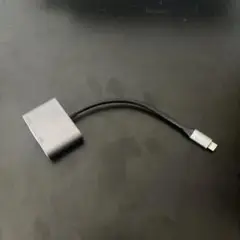 HDMI変換アダプター シルバー