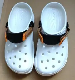 CROCS ホワイト クロッグサンダル