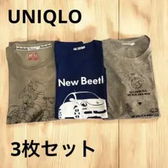 メンズUNIQLO ユニクロ　コラボ企画Tシャツ3枚セット売り　Ｌ〜LLサイズ