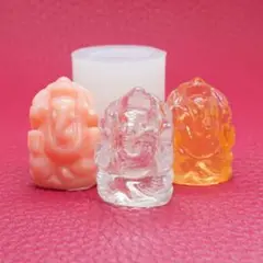 ハンドメイドシリコンモールド ガネーシャ Sサイズ