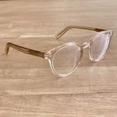 クリアフレーム眼鏡 ACE&TATE 希少 Pierce Large