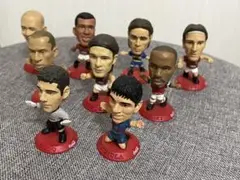 2002年コカコーラおまけサッカー選手フィギュア 9体セット