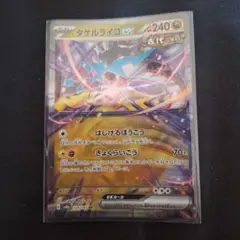 タケルライコウEX 240HP ポケモンカード