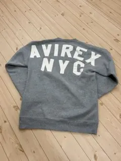 AVIREX クルーネックスウェット M