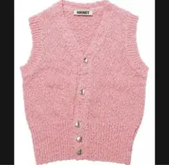 チ*ス様 【美品】nknit mini V-neck KNIT vest ンニッ mini V-neck KNIT vest | NKNIT
