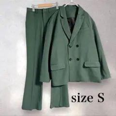 G.O.C ジーオーシー セットアップ ダブル グリーン size S