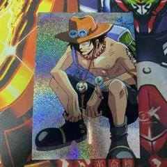 ワンピース ジャンボカードダス ポートガス・D・エース S.08