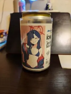 水着イチカ ラベル缶 ブルアカ ブルーアーカイブ サントリー 未開封