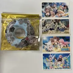 ホロナツ　白銀ノエル　浮き輪キーホルダー　購入特典