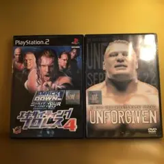 エキサイティングプロレス4 ps2 アンフォーギヴェン　DVD