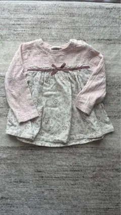美品　nico rito 花柄チュニック　80