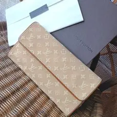 ルイヴィトン 長財布 モノグラム ポルトトレゾール インターナショナル ベージュ