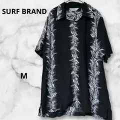 【SURF BRAND】サーフブランド　アロハシャツ　M ブラック