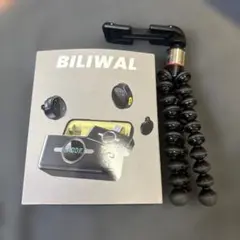 最終価格2025新型BILIWAL ピンマイク ワイヤレス とスマートフォン三脚