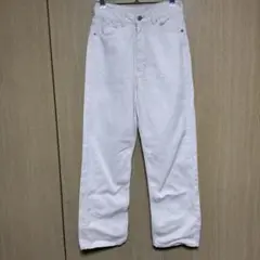 ITEMS　アーバンリサーチ　ホワイトデニム　Sサイズ　オフホワイト