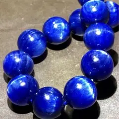 ★別格高級品!賢者の腕飾り!極美!ロイヤルブルー カイヤナイト ブレス