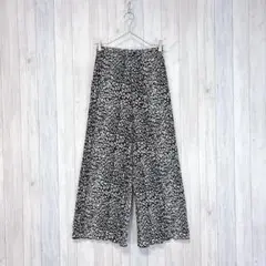 【CHARMBERRYTIC】イージーワイドパンツ レオパード柄 ウエストゴム