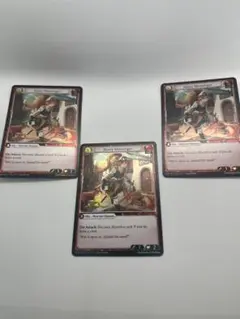 grand archive Hasty Messenger Foil×3