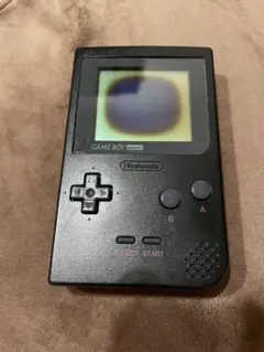 動作確認済み ゲームボーイポケット本体(ブラック)　ジャンク品