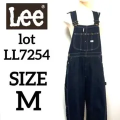 【美品】Lee 濃紺 デニム オーバーオール LL7254