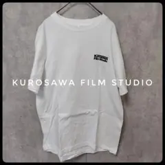 ⭕️黒澤フィルムスタジオ　ロゴTシャツ　黒澤明　両面　М