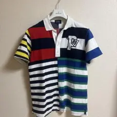 PEARLY GATES ストライプポロシャツ サイズ4