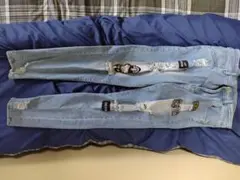 Mサイズ ライトブルースキニーデニム